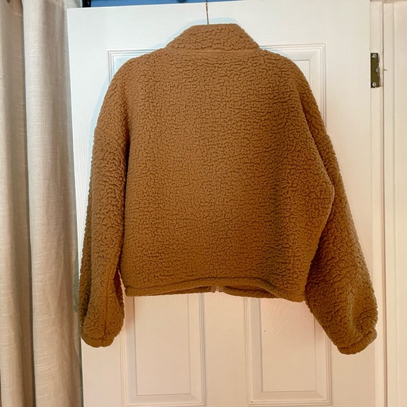 Express One Eleven Teddy Bear Jacket - Picture 2 of 3